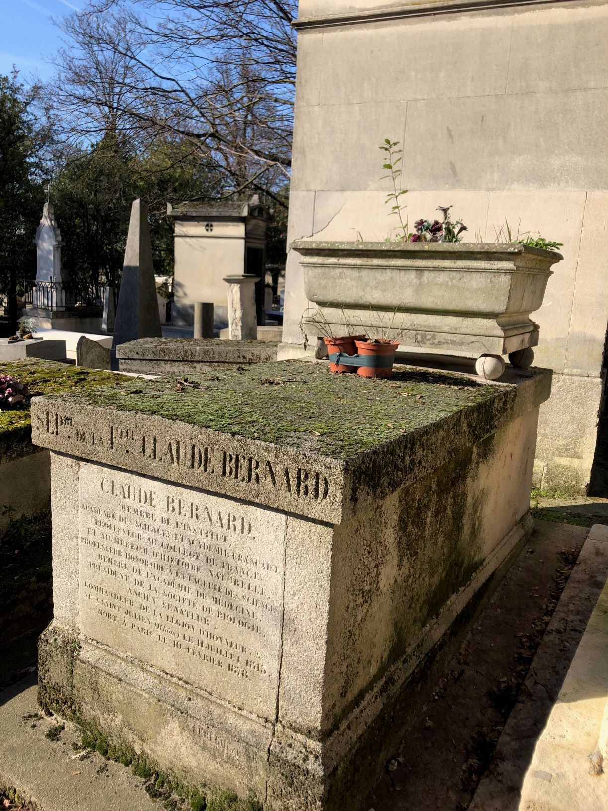 Claude Bernard's tomb, Paris (8).JPG